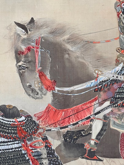 山元春挙 後三年之役｜古美術・掛け軸の販売・買取・鑑定-松本松栄堂