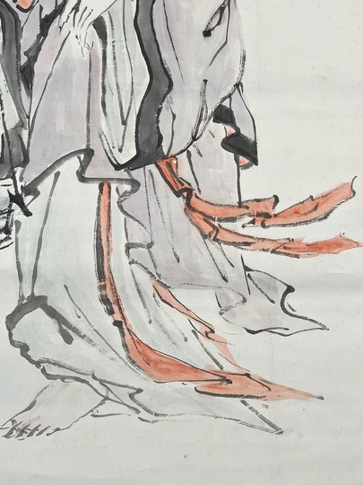 富岡鉄斎 魚藍観音図 富岡鉄斎 魚籃観音図｜古美術・掛け軸の販売・買取・鑑定-松本松栄堂