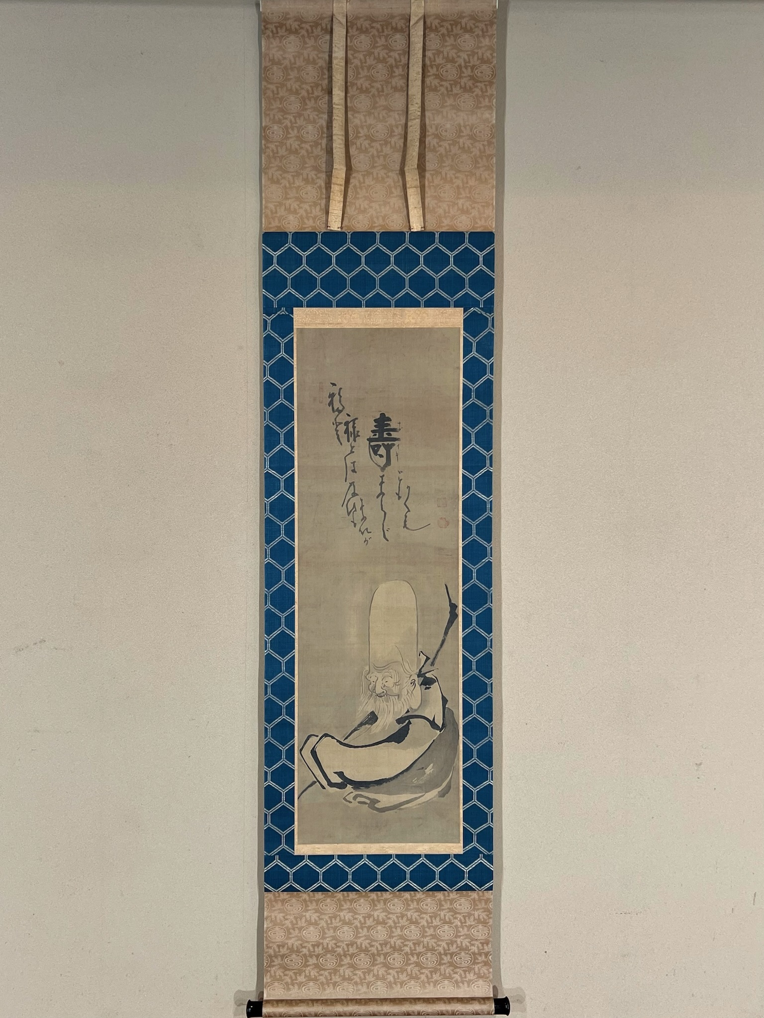 白隠慧鶴 福禄寿｜古美術・掛け軸の販売・買取・鑑定-松本松栄堂