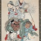 河鍋暁斎 獅子舞図 5