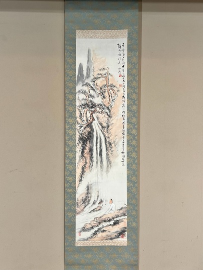 掛軸-58　坂元雪埜　風韻　共箱 掛軸-58 坂元雪埜 風韻 共箱 【公式通販】