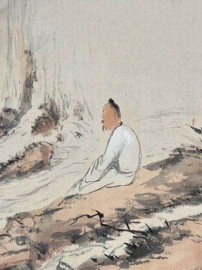 橋本関雪 松韻泉聲図｜古美術・掛け軸の販売・買取・鑑定-松本松栄堂