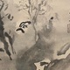 川合玉堂 渓村晩帰図 9