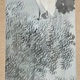 橋本関雪 雨中柳鷺図 5