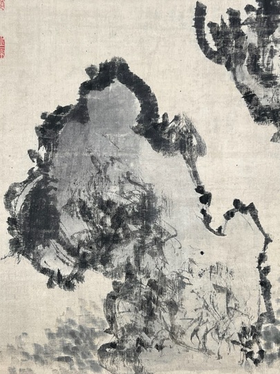 立原杏所 梨花図｜古美術・掛け軸の販売・買取・鑑定-松本松栄堂
