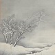 橋本雅邦 雪江泊舟図 7