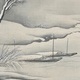 橋本雅邦 雪江泊舟図 12