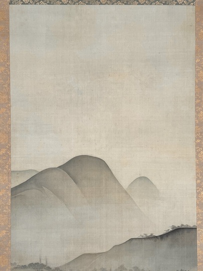 橋本雅邦 渓邨帰牧図｜古美術・掛け軸の販売・買取・鑑定-松本松栄堂