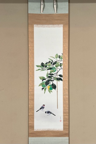 山口華楊 春光