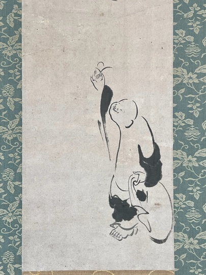 白隠慧鶴 布袋図｜古美術・掛け軸の販売・買取・鑑定-松本松栄堂