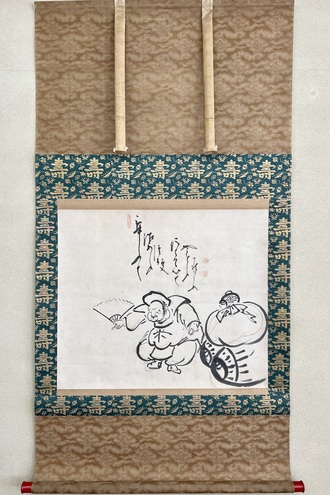 白隠慧鶴 大黒図