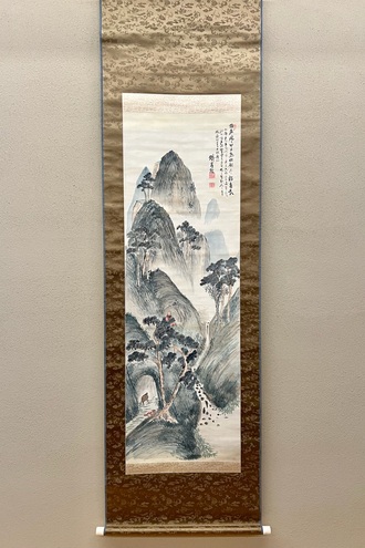 富岡鉄斎 南山瑞色図