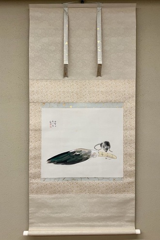 橋本関雪 春宵図