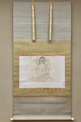 村上華岳 菩提樹下佛陀