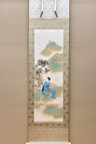 鏑木清方 楊雲雀