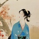 鏑木清方 楊雲雀 11