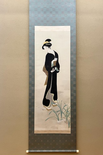 鏑木清方 水仙