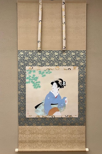 上村松園 晴れ間