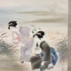 森安石象 春夏秋冬　四幅対 17