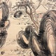 富岡鉄斎 秋山暮靄図 13