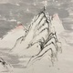 富岡鉄斎 江干雪霽図 7